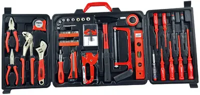 BRÜDER MANNESMANN Jeu d'outils, 60 pièces, coffret