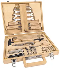 BRÜDER MANNESMANN Jeu d'outils ECOLINE, mallette, 75 pièces