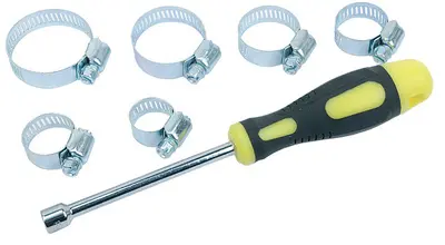 BRÜDER MANNESMANN Kit de colliers de serrage, 50 pièces