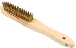 BRÜDER MANNESMANN Brosse métallique, 4 rangées