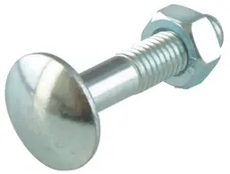 suki. Boulon de carrosserie, tête bombée, M6x40/20 mm