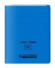 CONQUERANT CLASSIQUE Cahier à rabat 170 x 220 mm, bleu