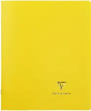 Clairefontaine Cahier Koverbook, 240 x 320 mm, séyès, jaune