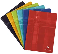 Clairefontaine Cahier piqûre, A4, 96 pages, ligné 8 mm