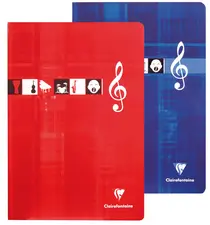 Clairefontaine Cahier piqûre Musique & Chant, A4, 48 pages