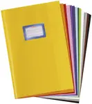 herlitz Protège-cahier format A4, gaufré (raphia), bleu