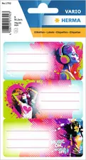 HERMA Buchetiketten VARIO "Music Girl", 76 x 35 mm