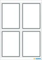HERMA Etiquettes pour livres, 40 x 55 mm, conception marge