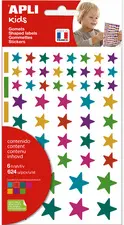 APLI kids Gommettes "Etoile", en sachet