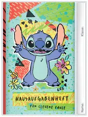 ROTH Hausaufgabenheft für clevere Faule "Disney Stitch