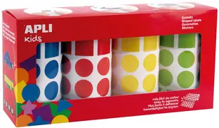 APLI kids Gommettes "Géométrique", en rouleau, assorti