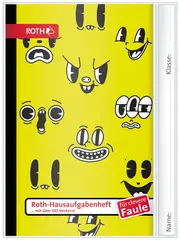ROTH Hausaufgabenheft Teens für clevere Faule Fire Faces