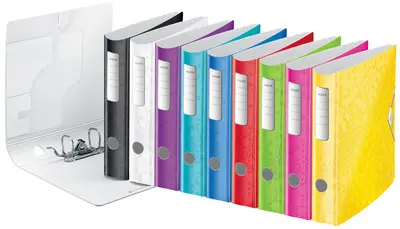 LEITZ Classeur Active WOW, 180 degrés, 60 mm, noir