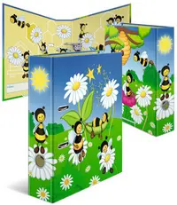 HERMA Classeur à motif pour école maternelle "Abeilles