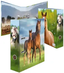 HERMA Classeur à motif "Animaux préférés" Cheval, A4