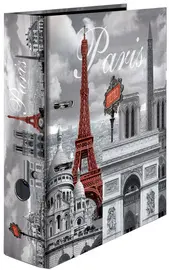 HERMA Classeur à levier à motifs "Paris", A4, dos: 70 mm