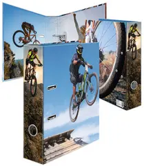 HERMA Classeur à motif "Sport" VTT, A4
