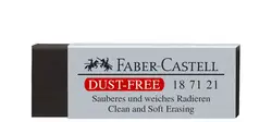 FABER-CASTELL Gomme en plastique DUST-FREE, blanc