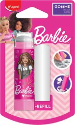 Maped Gomme en plastique Barbie + rechange, blister