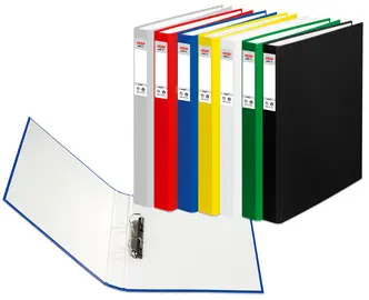 herlitz Classeur à anneaux maX.file protect, A4, mécanisme