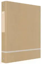 Oxford Classeur à anneaux TOUAREG, A4, beige, 2 anneaux