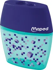 Maped Taille-crayon 2 trous PIXEL PARTY, en plastique