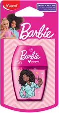 Maped Taille-crayon Barbie, en plastique, rose