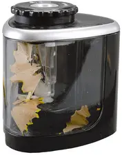 Alassio Taille-crayons électrique, noir transparent