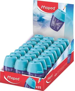 Maped Taille-crayon ARCTIC, en plastique, présentoir de 25