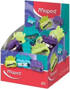 Maped Taille-crayon Vivo Monsters, en plastique, par 65