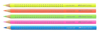 FABER-CASTELL Crayon couleur triangulaire Color GRIP, rose