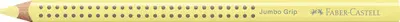 FABER-CASTELL Crayon de couleur Jumbo GRIP PASTEL, jaune