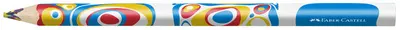 FABER-CASTELL Crayon arc-en-ciel Jumbo Fantasy Colours