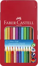 FABER-CASTELL Crayon de couleur Colour GRIP, étui de 12