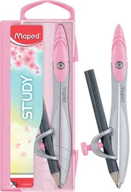 Maped Coffret compas Study PASTEL, incl. bague universelle