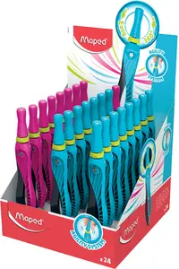 Maped Compas Kid'Z 360 degrés Agility, présentoir de 24