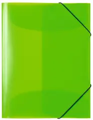 HERMA Chemise à élastiques, en PP, A4, vert fluo