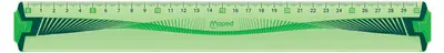 Maped Règle plate Flex, 300 mm, en plastique, flexible
