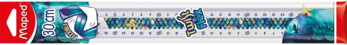 Maped Règle plate Twist'n Flex DRAGON, 300 mm, flexible
