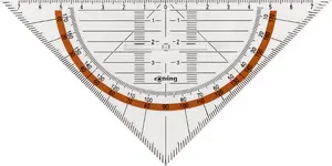 rotring Equerre géométrique Centro avec poignée