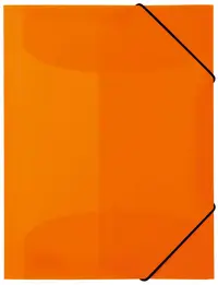 HERMA Chemise à élastiques, en PP, A3, orange fluo