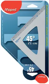 Maped Equerre 45 degrés, en aluminium