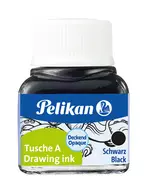 Pelikan Encre de chine A, 10 ml dans un flacon, noir (17)