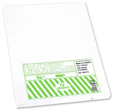 CANSON Film polyester mat sur 2 faces, A4, 75 microns