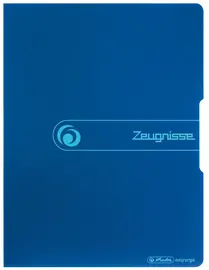 herlitz Protège-documents easy orga to go "Zeugnisse", bleu