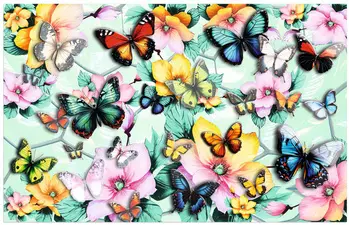 HERMA Sous-main "Papillons", (L)550 x (H)350 mm