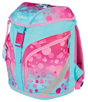 herlitz Sac à dos scolaire SoftLight Plus "Pink Bubbles
