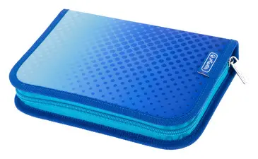 herlitz Schüleretui "Dip Dye blau/türkis", 31-teilig