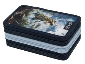 herlitz Schüleretui TriCase "Thunder Rex", 31-teilig