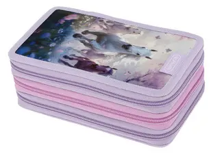 herlitz Schüleretui TriCase "Whisper Mane", 31-teilig